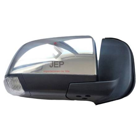 Espejo Exterior Chevrolet D-Max Cromado Con Direccional 2014/2022 Rh