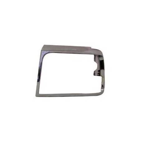 Cerco Faro Ford 150-250 Bronco Negro 92/97 Lh