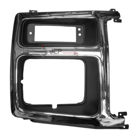 Cerco Faro Ford 150-250 Cromado 80/86 Lh