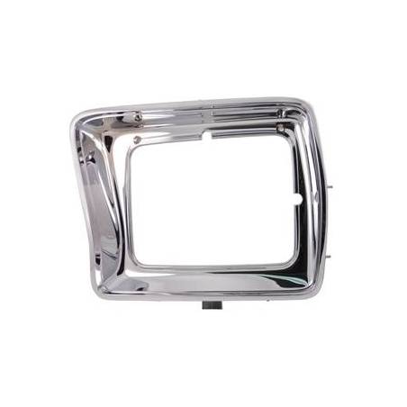Cerco Faro Ford 150-250 Rectangular Cromado 78/79 Lh