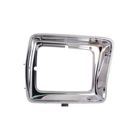 Cerco Faro Ford 150-250 Rectangular Cromado 78/79 Rh