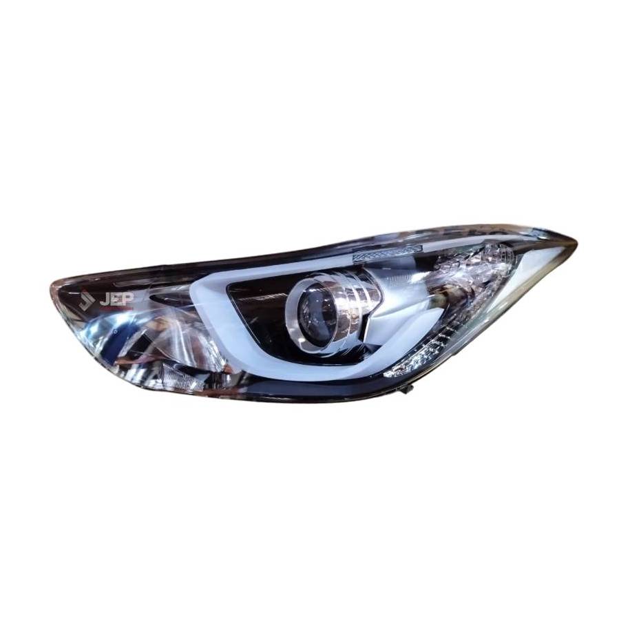 Faro Delantero Hyundai Elantra Con Lupa 2014/18 Lh